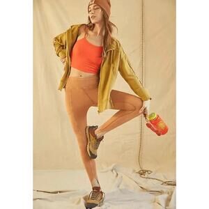 Free People New Shot Infinity Strap Leg Leggings Size Xs